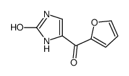 4-(furan-2-carbonyl)-1,3-dihydroimidazol-2-one结构式