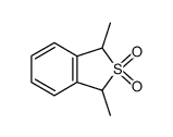 1,3-dimethyl-1,3-dihydrobenzo[c]thiophen 2,2-dioxide Structure