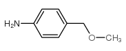 4-甲氧基甲基苯胺结构式
