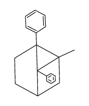 7-methyl-1,2-diphenyltricyclo[3.2.0.02,7]heptane结构式
