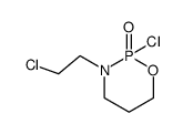 3-(chloroethyl)-2-chlorooxaazaphosphorinane 2-oxide结构式