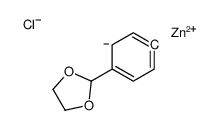 chlorozinc(1+),2-phenyl-1,3-dioxolane结构式