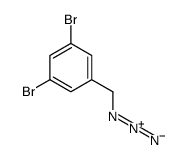 1-(azidomethyl)-3,5-dibromobenzene Structure