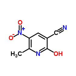 2-羟基-6-甲基-5-硝基尼古丁腈结构式