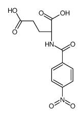 N-(4-nitrobenzoyl)-D-glutamic acid结构式