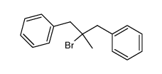2-bromo-2-methyl-1,3-diphenyl-propane结构式