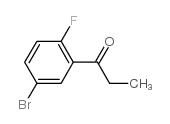 1-(5-溴-2-氟苯基)丙-1-酮结构式
