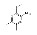 Pyrazinamine, 5,6-dimethyl-3-(methylthio)- (9CI)结构式