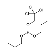 dipropyl 2,2,2-trichloroethyl phosphite Structure