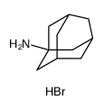 Tricyclo[3.3.1.13,7]decan-1-amine, hydrobromide (1:1) Structure