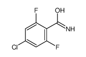 4-chloro-2,6-difluorobenzamide结构式