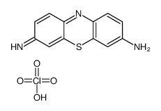 7-iminophenothiazin-3-amine,perchloric acid Structure