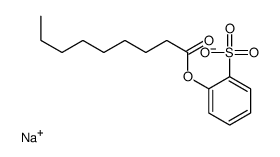 壬酸磺苯酯钠盐结构式