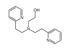 2-[bis(2-pyridin-2-ylethyl)amino]ethanol结构式