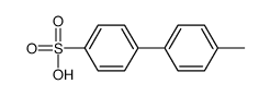 4'-METHYL-4-BIPHENYLSULFONIC ACID structure