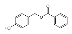 4-Hydroxybenzyl benzoate结构式