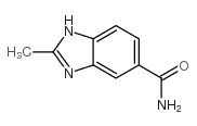 2-甲基-5-苯并咪唑羧酰胺结构式