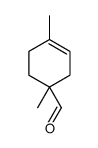 1,4-dimethylcyclohex-3-ene-1-carbaldehyde Structure