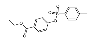 ethyl 4-(tosyloxy)benzoate结构式