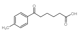 6-(4-methylphenyl)-6-oxohexanoic acid结构式