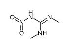 1,2-dimethyl-3-nitroguanidine结构式