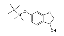 3-hydroxy-6-silyloxy-[2,3]dihydrobenzofuran结构式