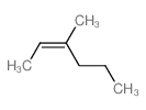 2-Hexene, 3-methyl-,(2Z)- Structure