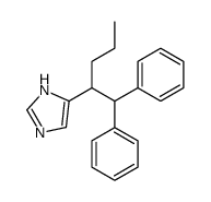 5-(1,1-diphenylpentan-2-yl)-1H-imidazole Structure