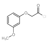 2-(3-methoxyphenoxy)acetyl chloride结构式