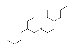 Amines, bis(C8-20-branched and linear alkyl)methyl Structure