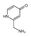 2-(aminomethyl)-1H-pyridin-4-one Structure