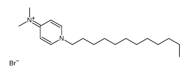 1-dodecyl-N,N-dimethylpyridin-1-ium-4-amine,bromide Structure