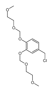 4-(chloromethyl)-1,2-bis(2-methoxyethoxymethoxy)benzene结构式