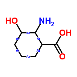 Phenoxy,2-amino-3-carboxy- Structure
