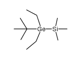 (t-Bu)Et2GeSiMe3 Structure