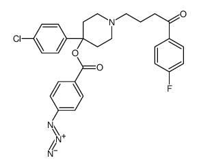 haloperidol 4-azidobenzoate Structure