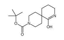 1-氧代-2,9-二氮杂螺[5.5]十一烷-9-羧酸叔丁酯结构式