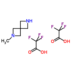 2-甲基-2,6-二氮杂螺[3,3]庚烷结构式