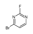 4-bromo-2-fluoropyrimidine Structure