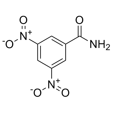 3,5-二硝基苯甲酰胺结构式