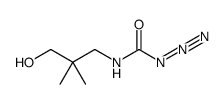 (3-hydroxy-2,2-dimethylpropyl)carbamoylazide结构式
