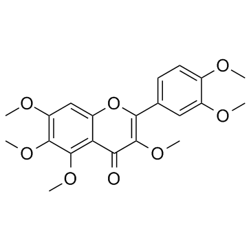 Hexamethylquercetagetin Structure