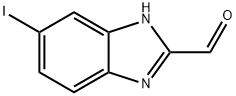 6-Iodo-1H-benzoimidazole-2-carbaldehyde Structure