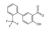 2-nitro-4-[2-(trifluoromethyl)phenyl]phenol Structure