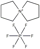 5-氮鎓螺[4.4]壬烷六氟磷酸盐结构式