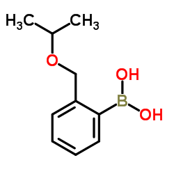 2-(异丙氧基甲基)苯基硼酸结构式