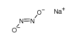 sodium trans-hyponitrite Structure