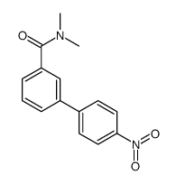 N,N-dimethyl-3-(4-nitrophenyl)benzamide Structure