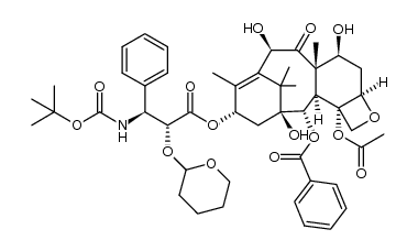 2'-THP-docetaxel结构式