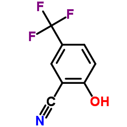 2-羟基-5-三氟甲基苯腈结构式